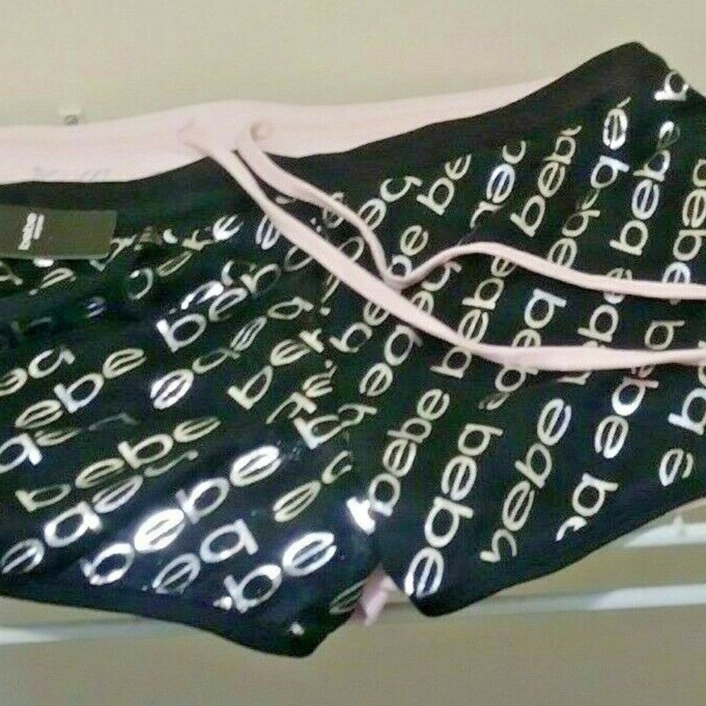 Bebe Sleepwear Pajama Shorts Cute Flirty